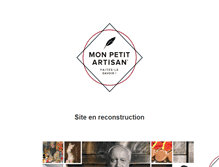 Tablet Screenshot of monpetitartisan.com